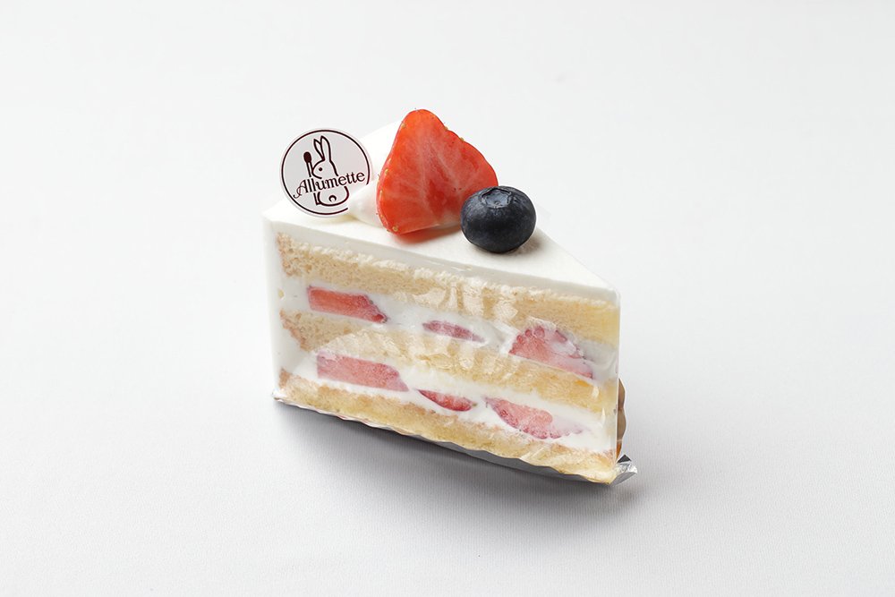 いちごとブルーベリーのショートケーキ